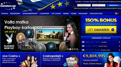 CasinoEuro ensitalletuksen bonus 2025